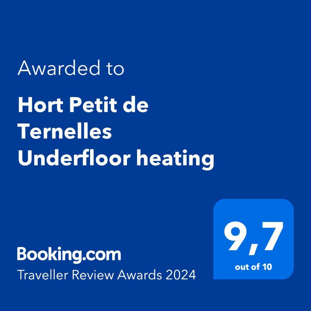 فيلا Hort Petit De Ternelles Underfloor Heating بويينسا المظهر الخارجي الصورة